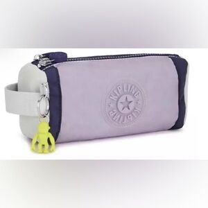 Kipling Allie Pencil Case. NWT Sold Out With Monkey Key Chain